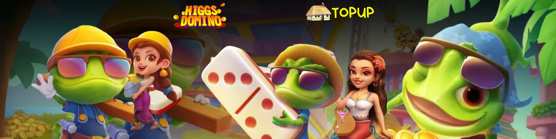 Higgs Domino Island