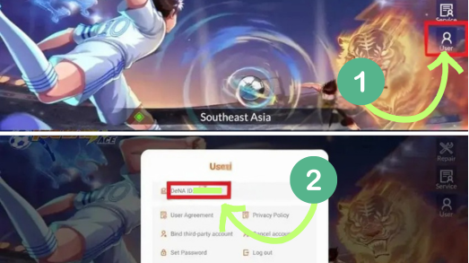 Contoh Top Up Captain Tsubasa Ace